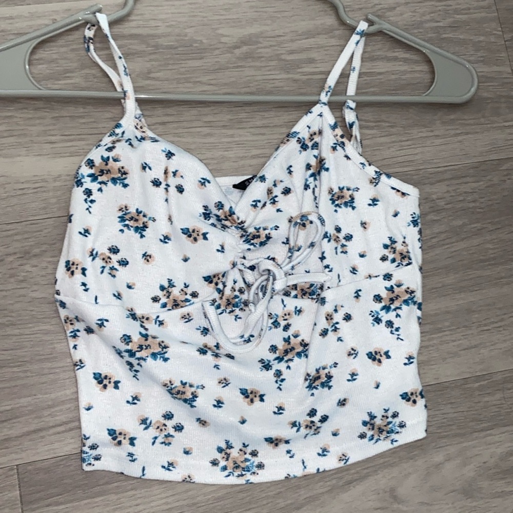 Floral Crop top